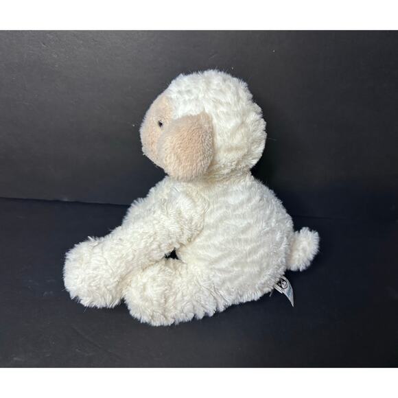 Jellycat Fuddlewuddle Bashful Lamb Sheep 9” Sitting Up Cream White & Tan Face - Picture 3 of 5